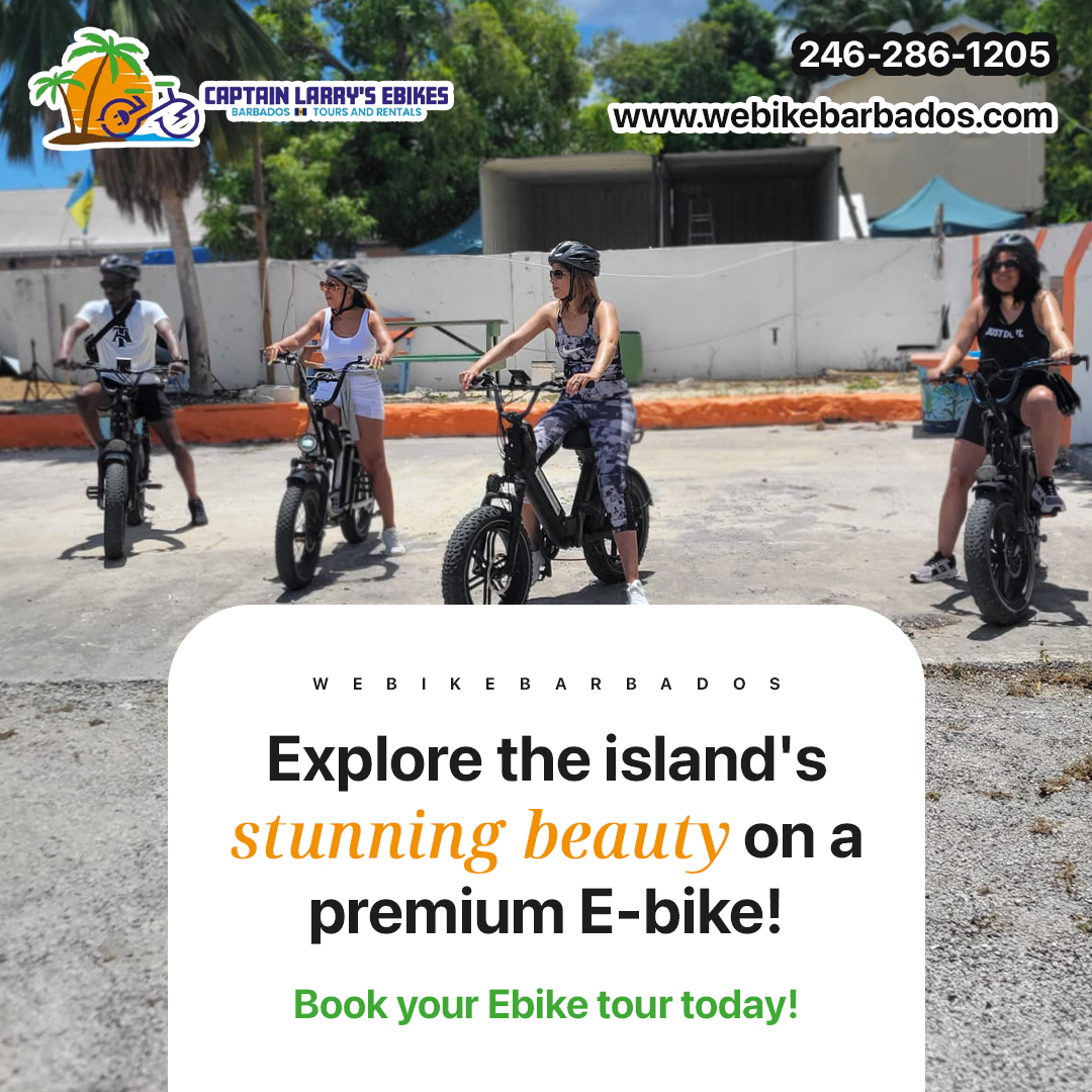 Why Electric Bike Are the Best Option to Explore Barbados Island
